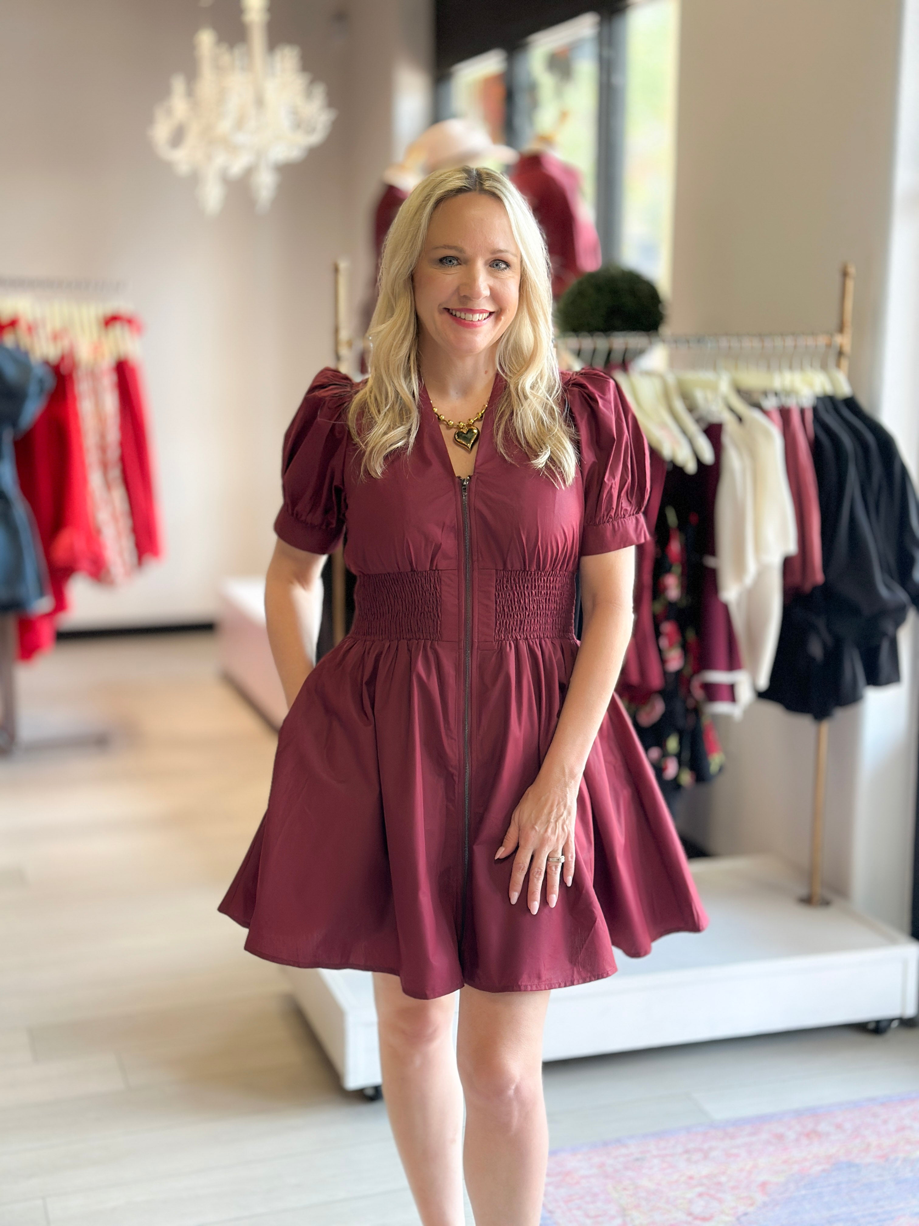 Never a Doubt Dress- 2 colors