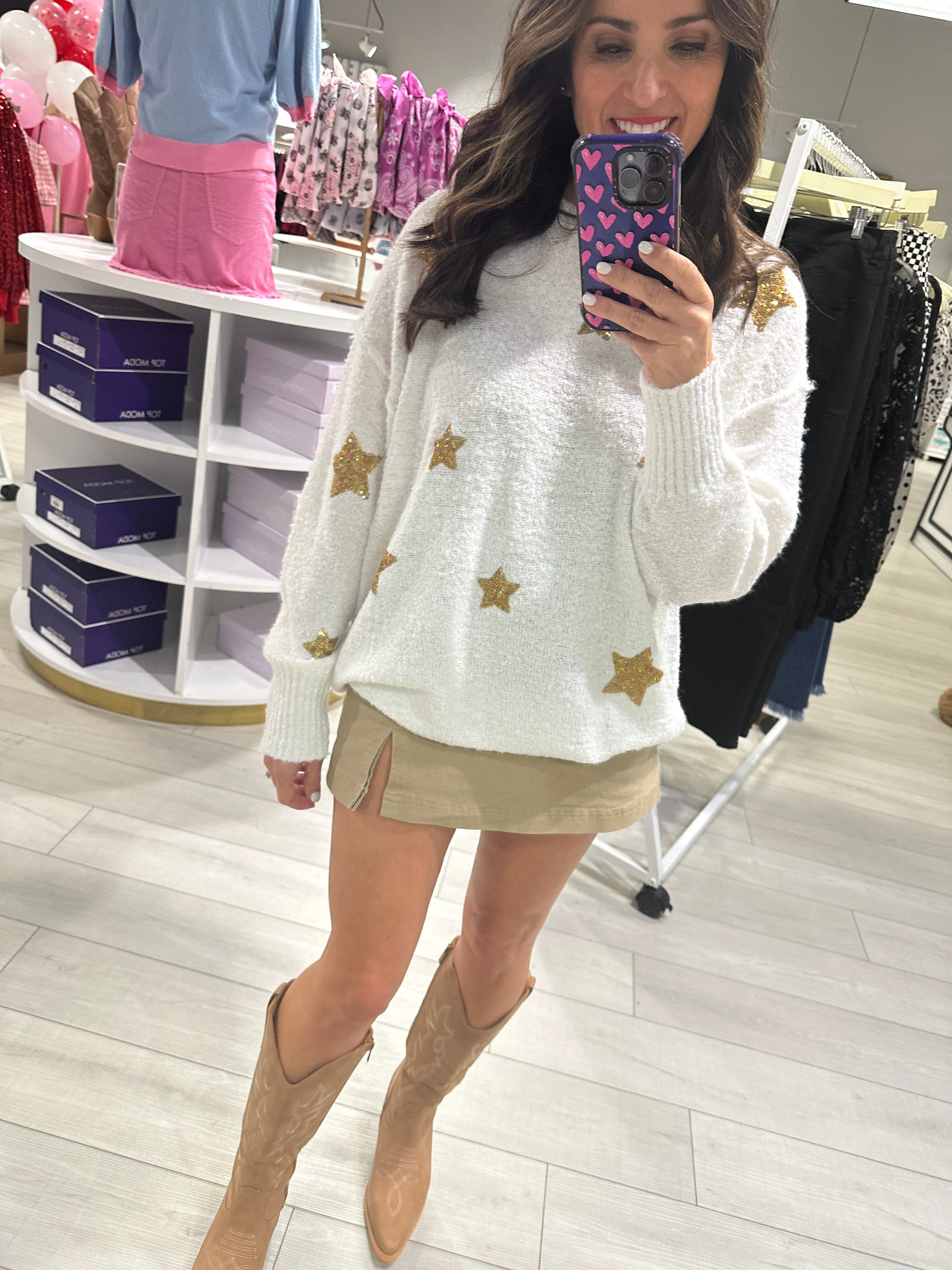 Starry Eyed Sweater