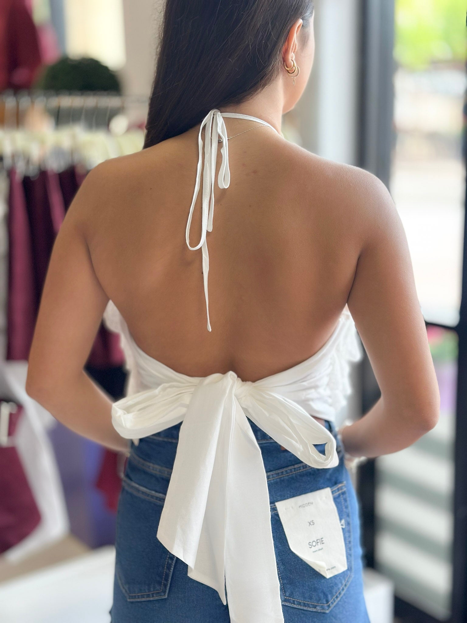 Made the Cut Top- Black or White