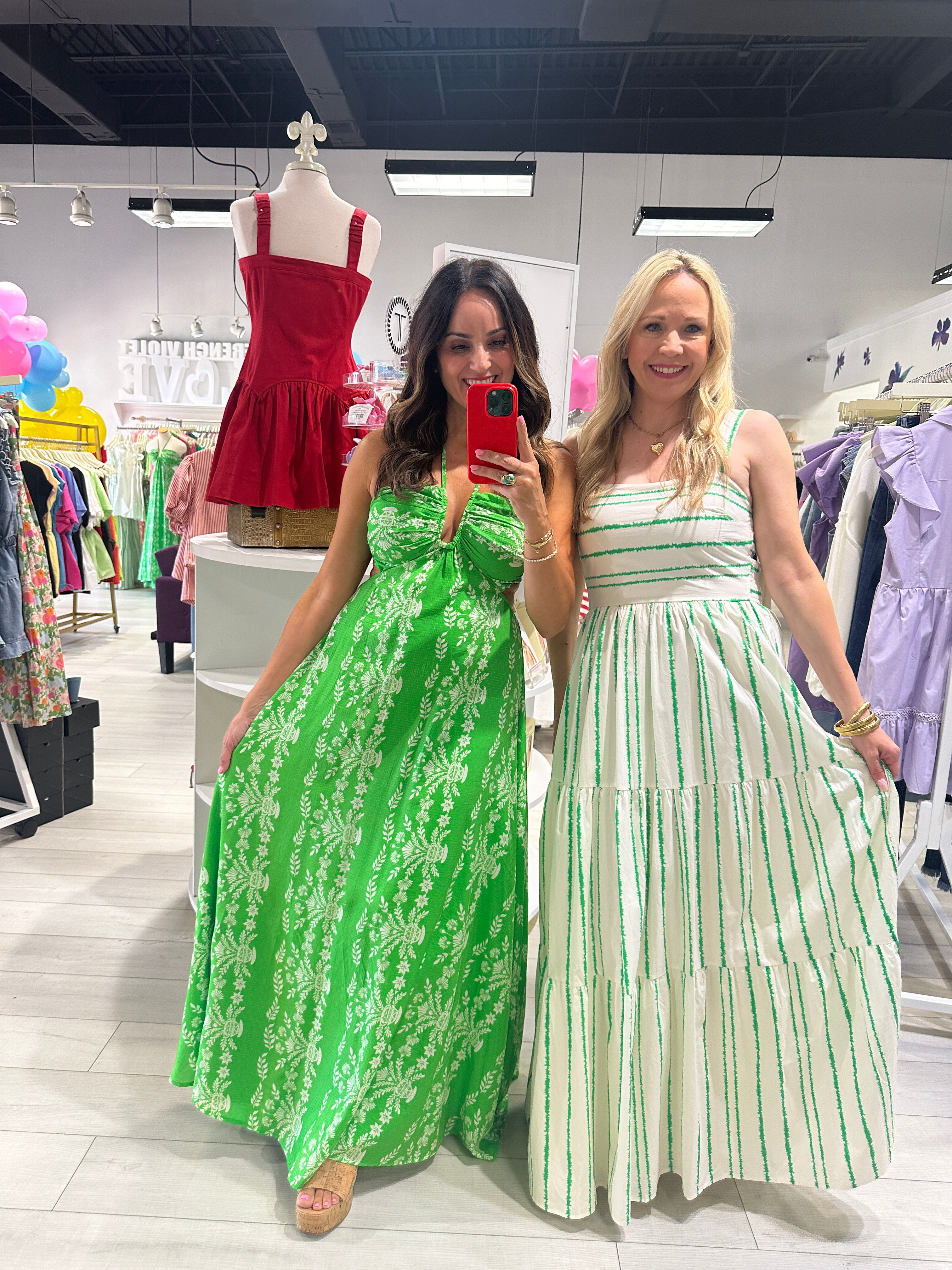 Stunning Mystery Green Maxi