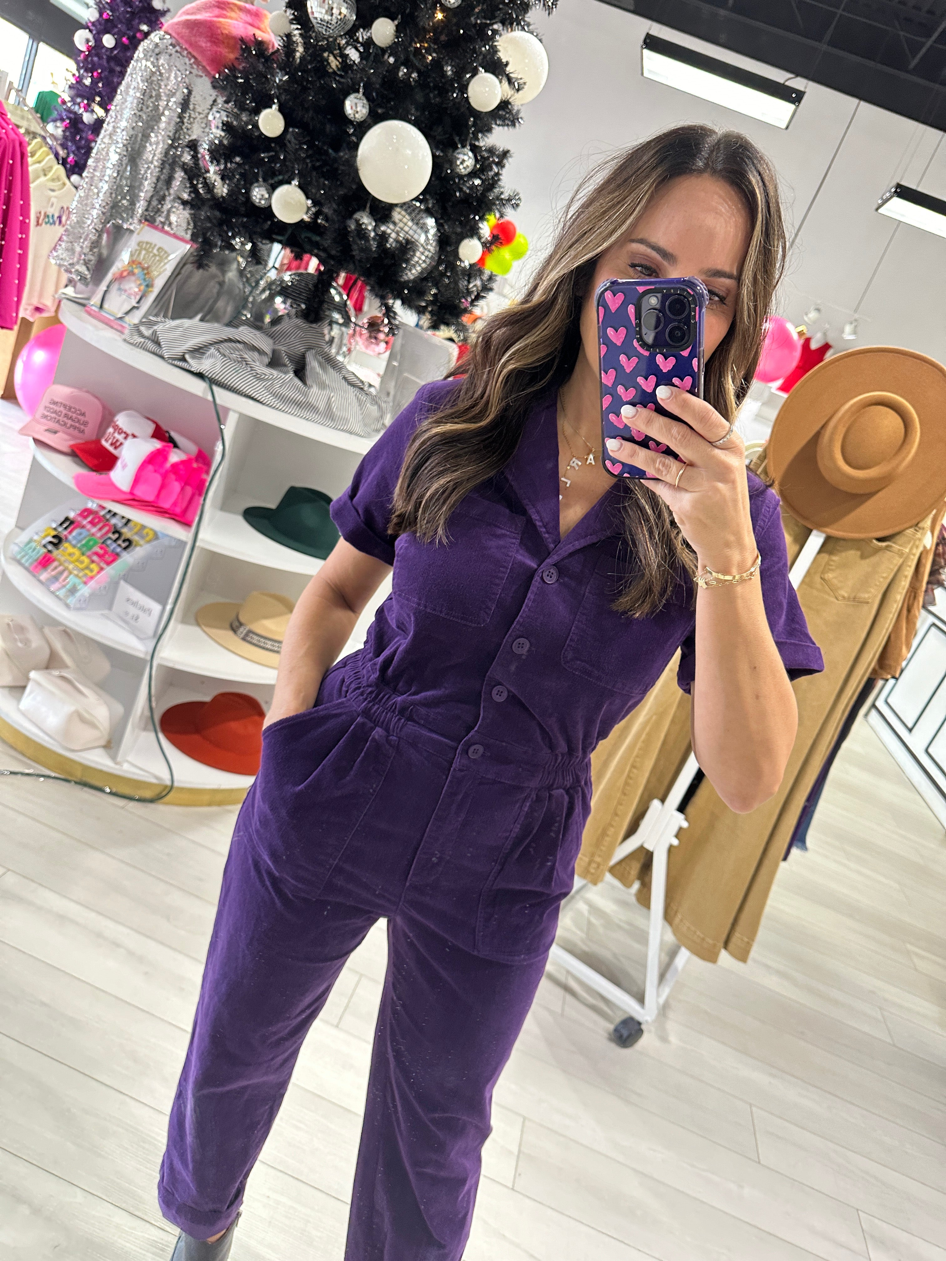 Carly Corduroy Jumpsuit