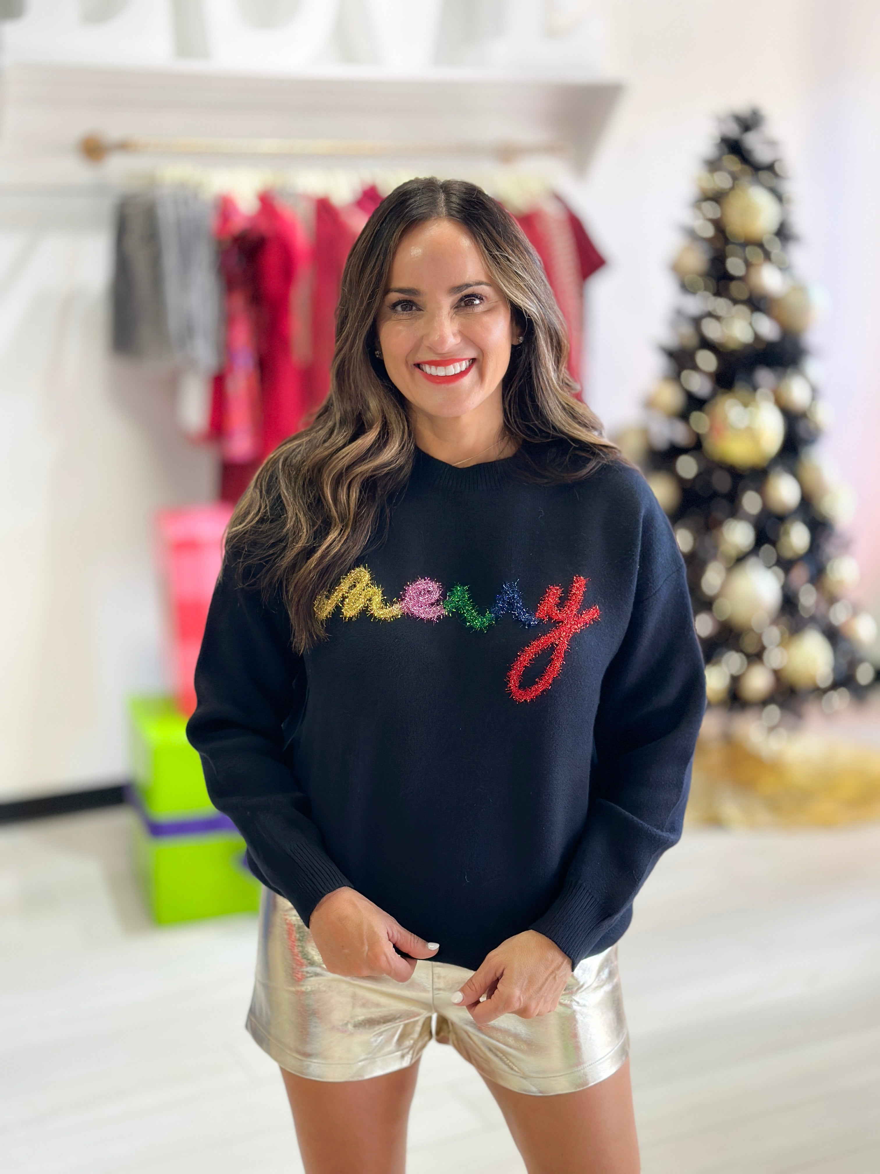 Make It Merry Sweater- 2 colors