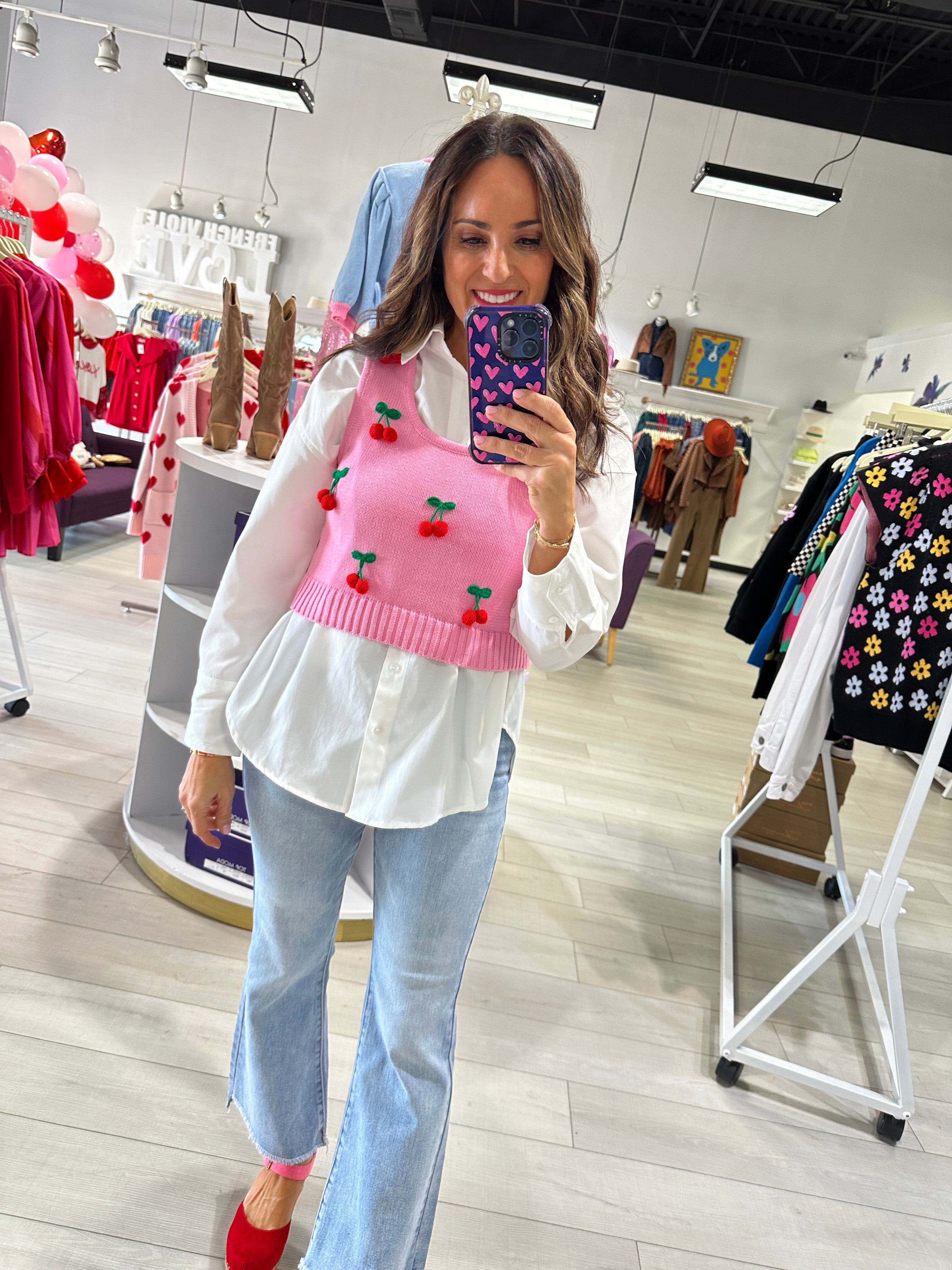 Cherry Blossom Sweater