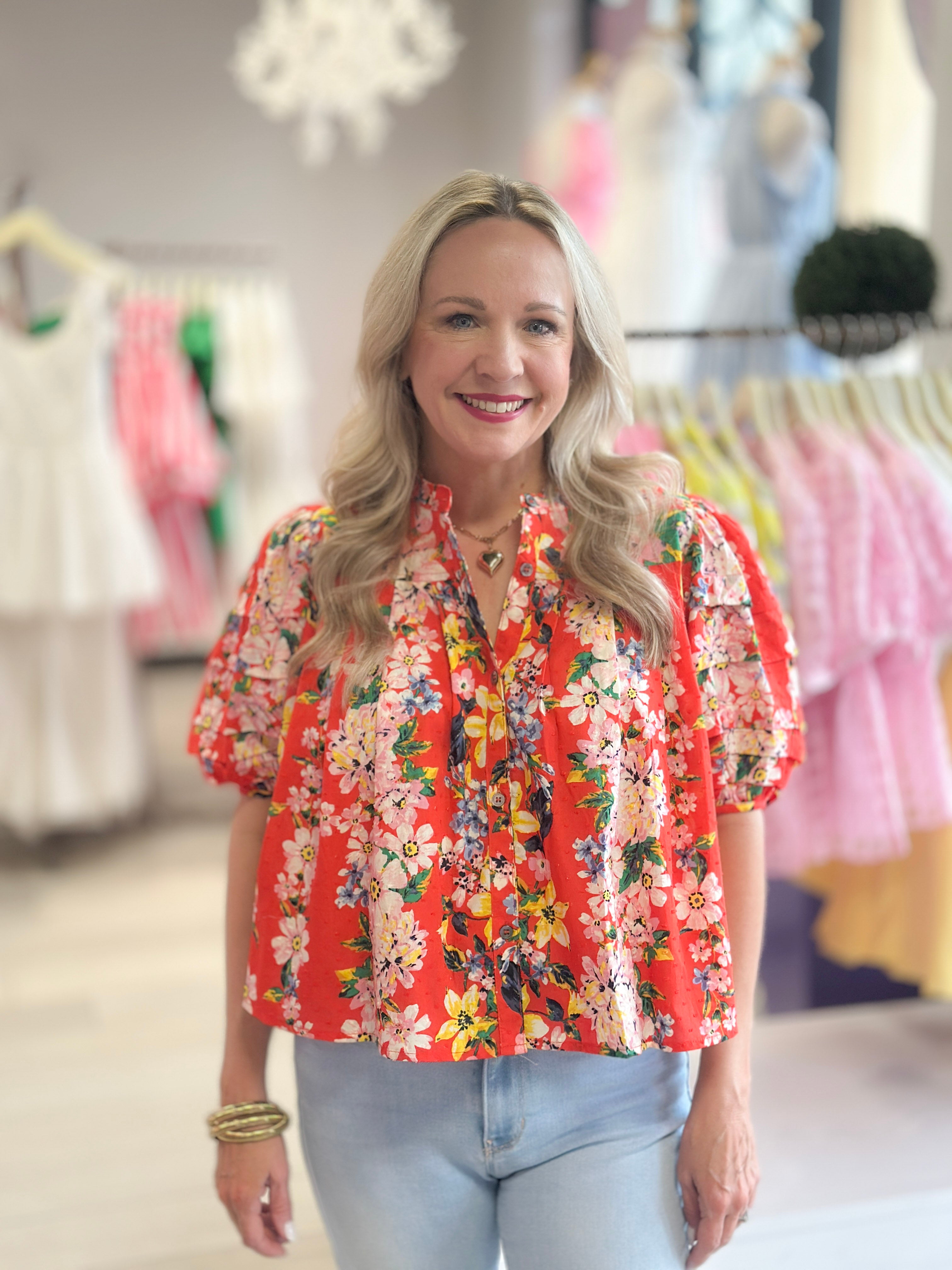 Vida Floral Top