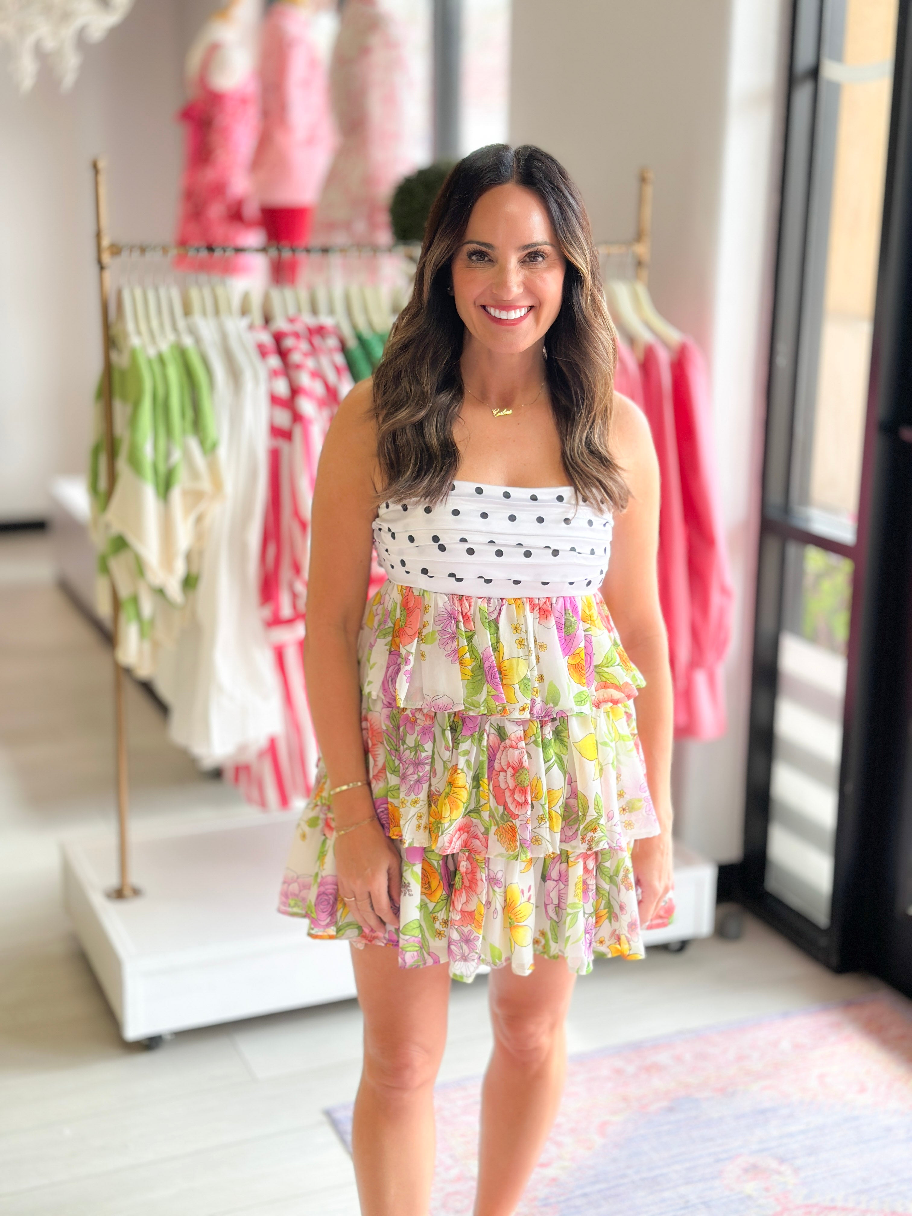 Blooming Love Mini Dress