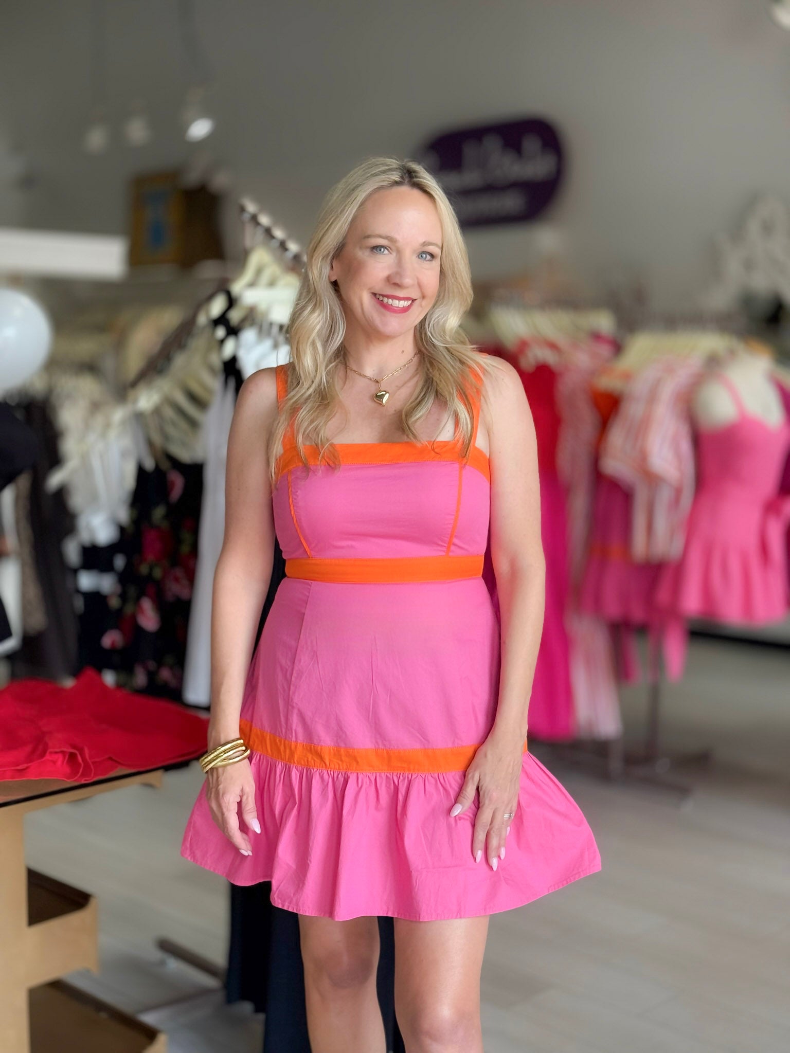 Boardwalk Babydoll Dress- 2 Colors