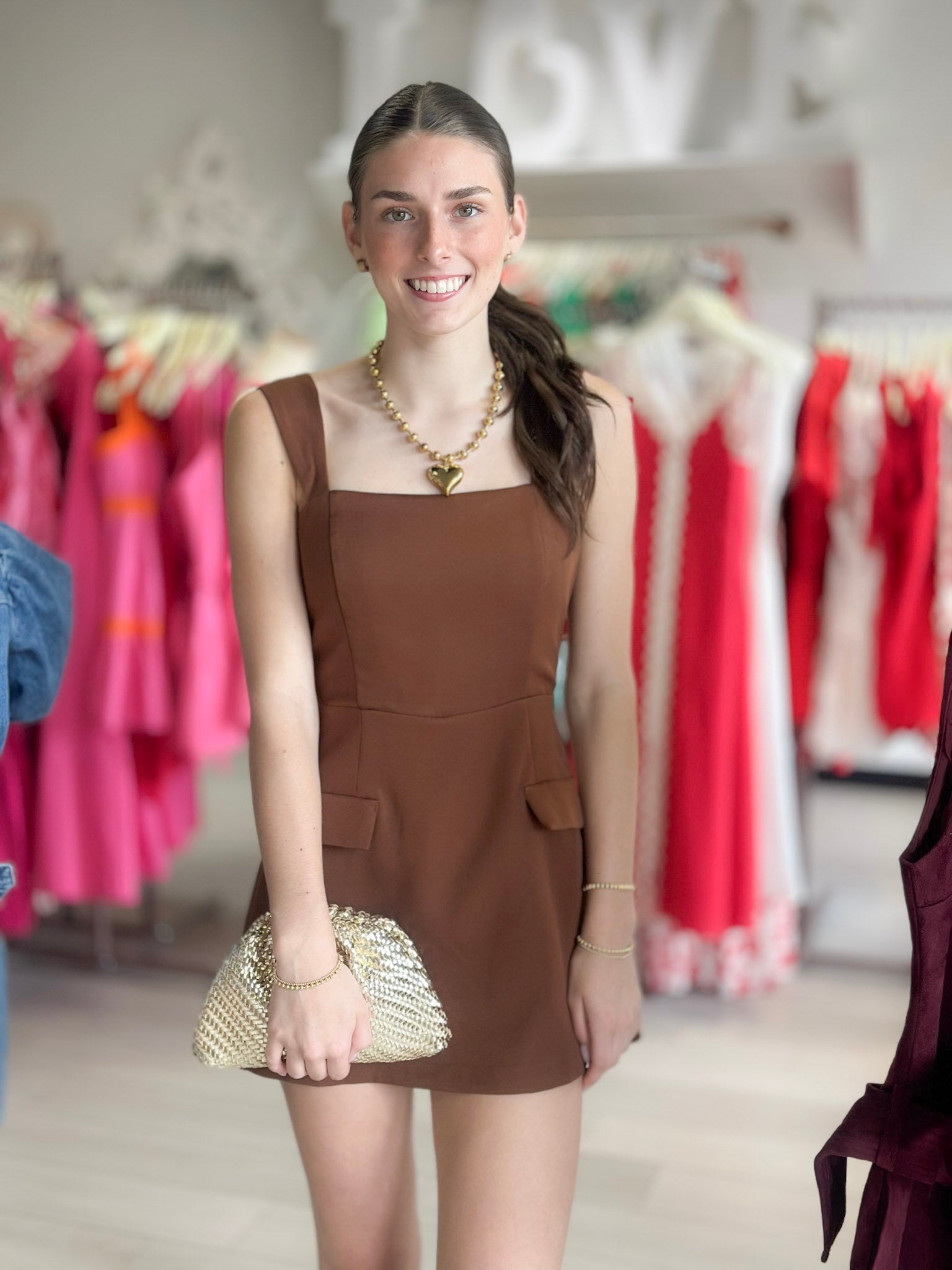 Meant to Be Romper- Black or Brown