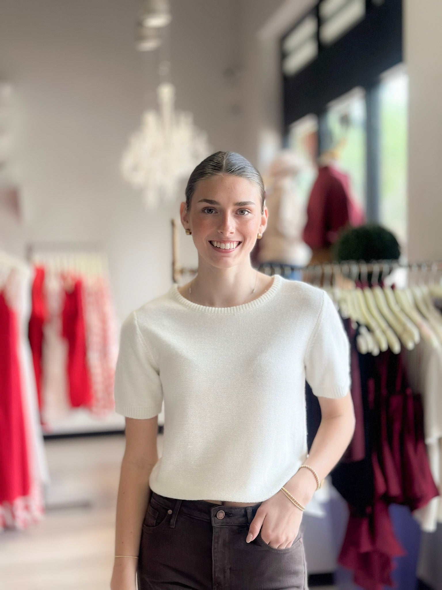 Staying True Knit Top- 2 Colors