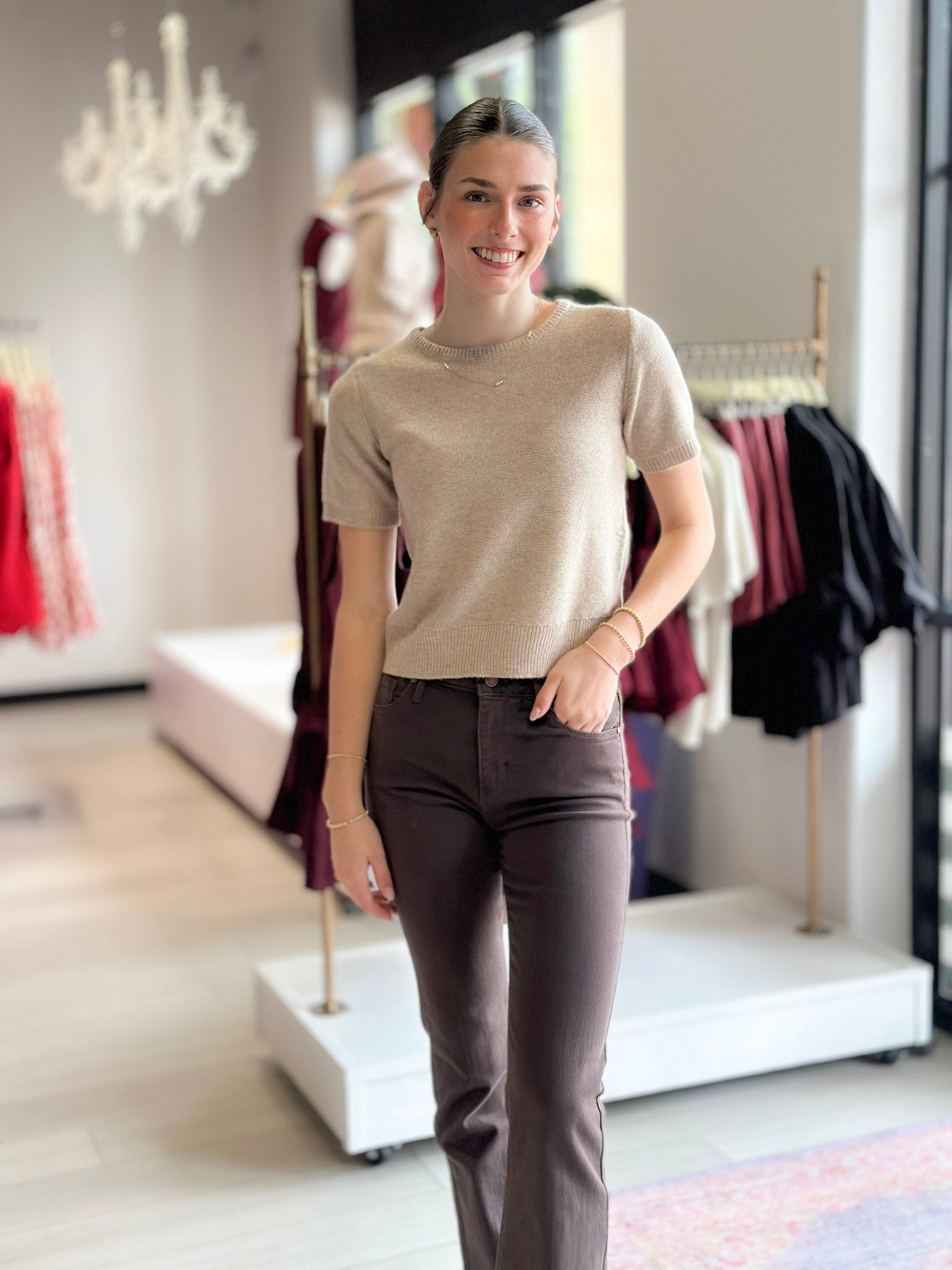 Staying True Knit Top- 2 Colors