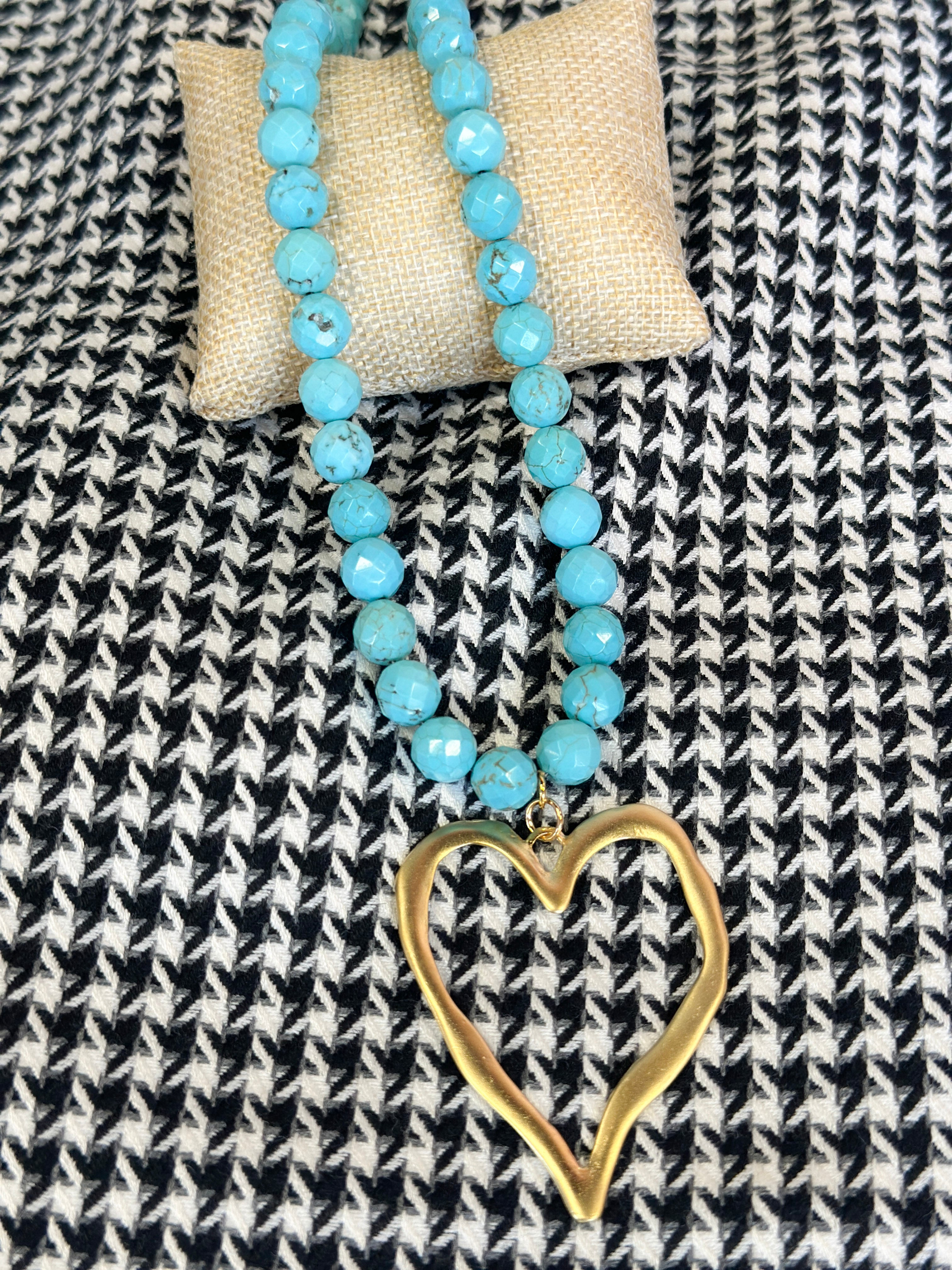 Turquoise Gemstone Necklace