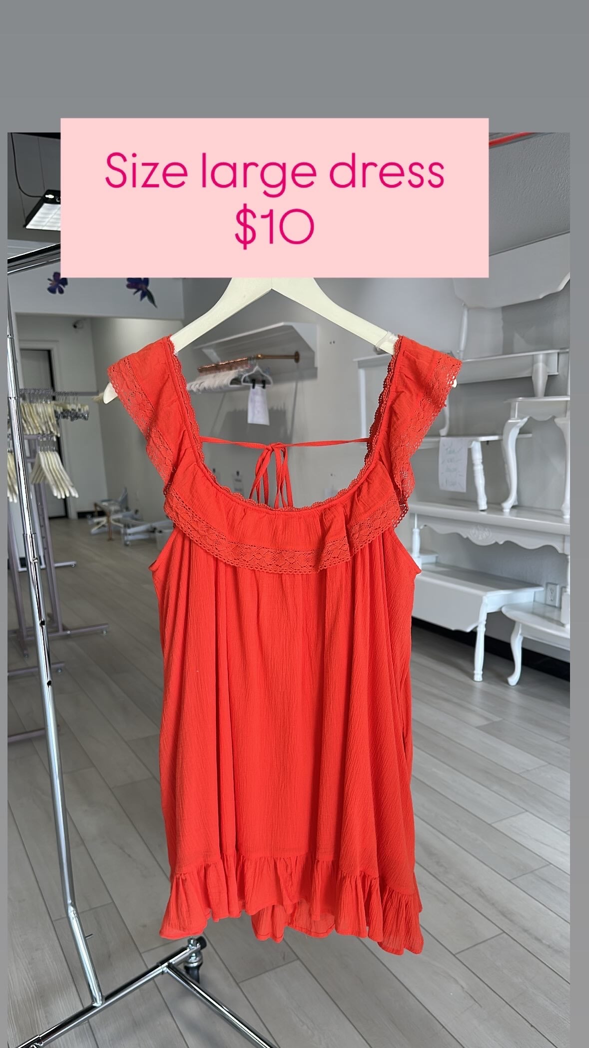 Drifting Tides Ruffle Dress