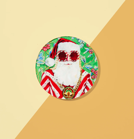 Santa Coasters