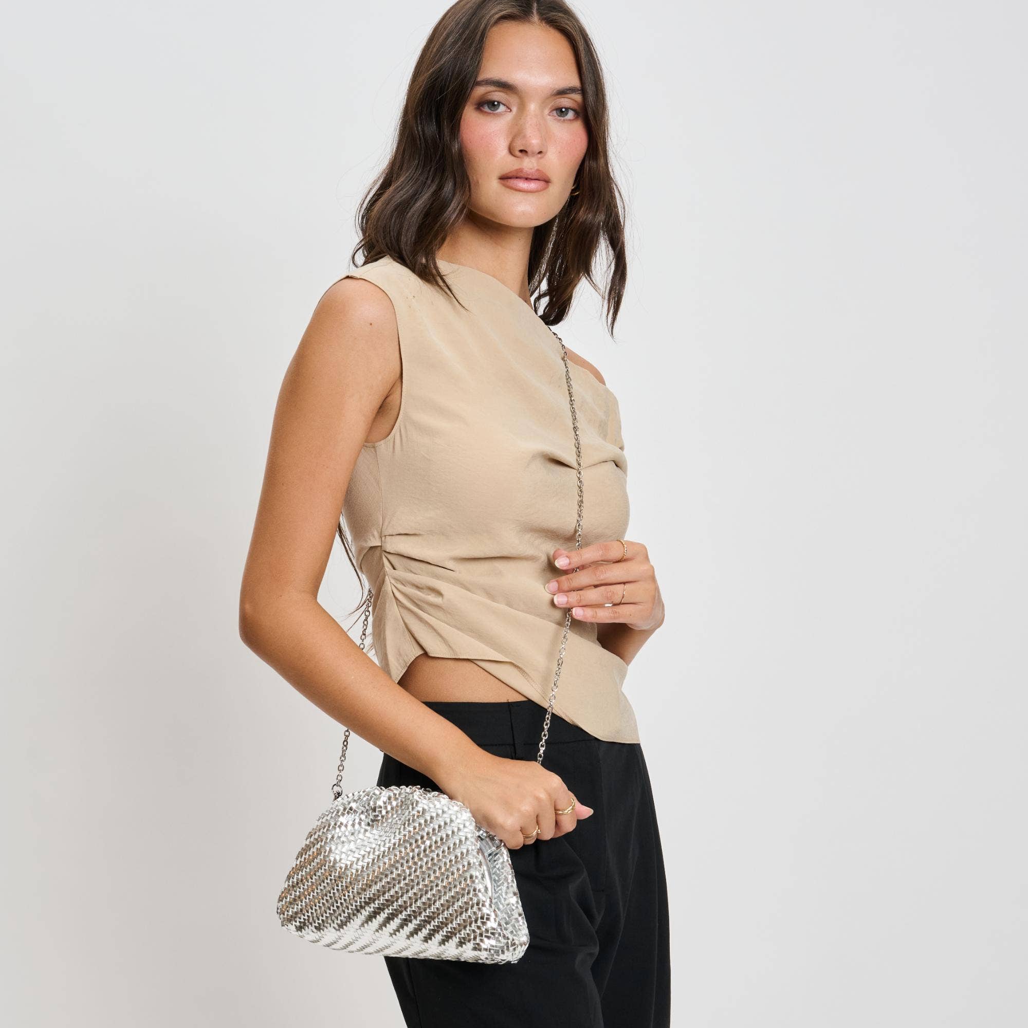 Serena Crossbody- Gold or Silver