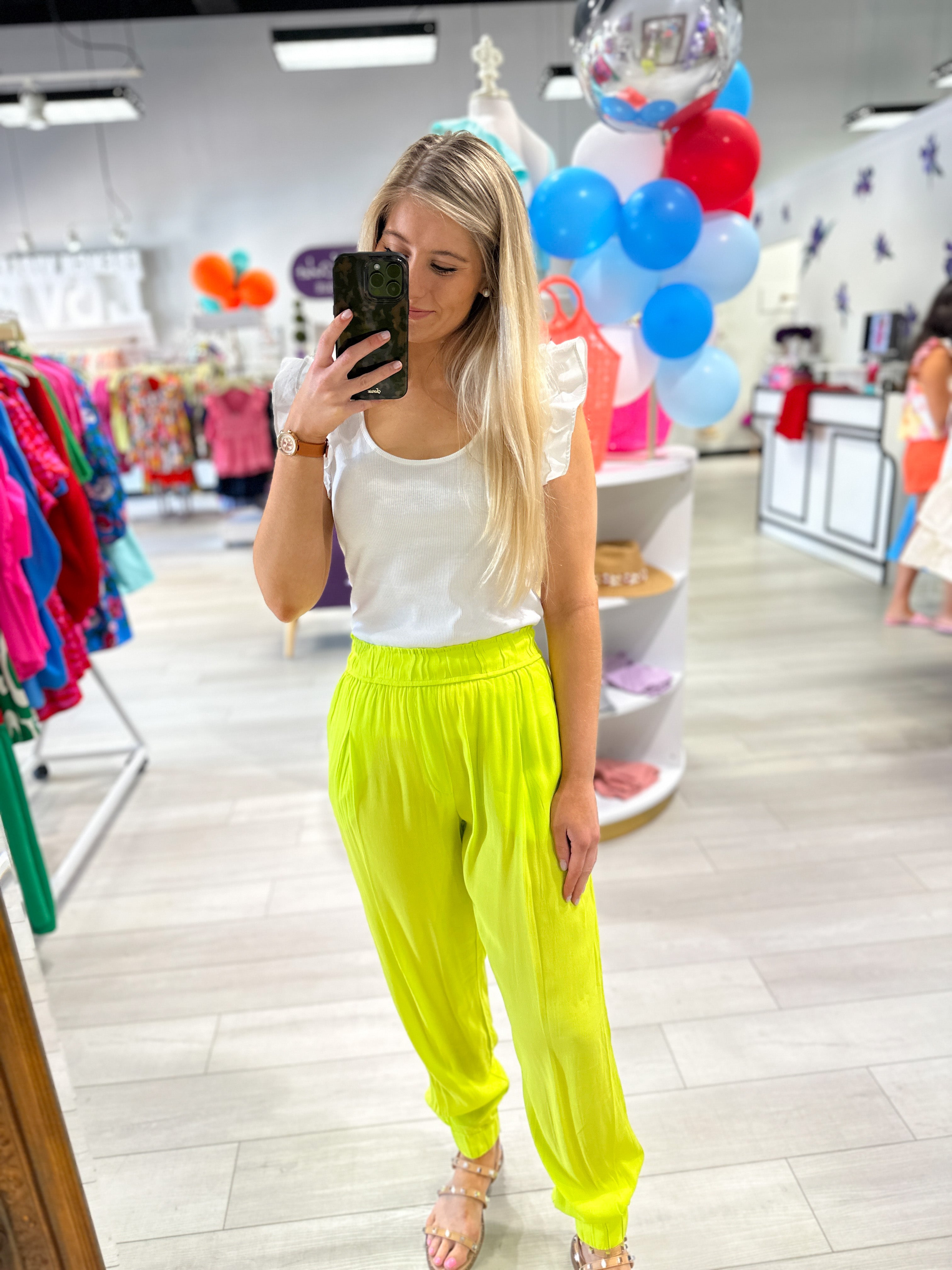 Miami Nights Neon Pants