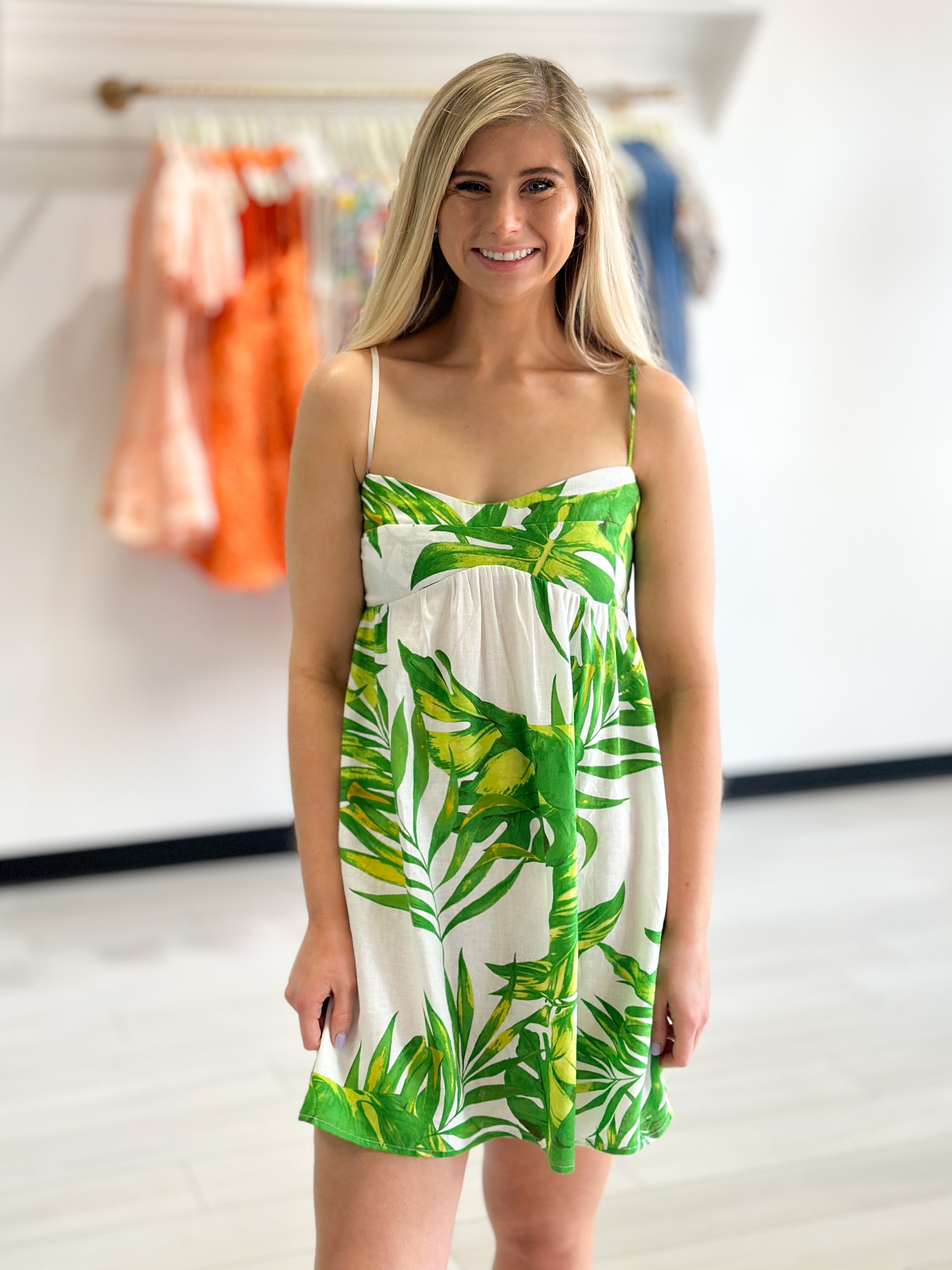 Leaves In The Wild Dress
