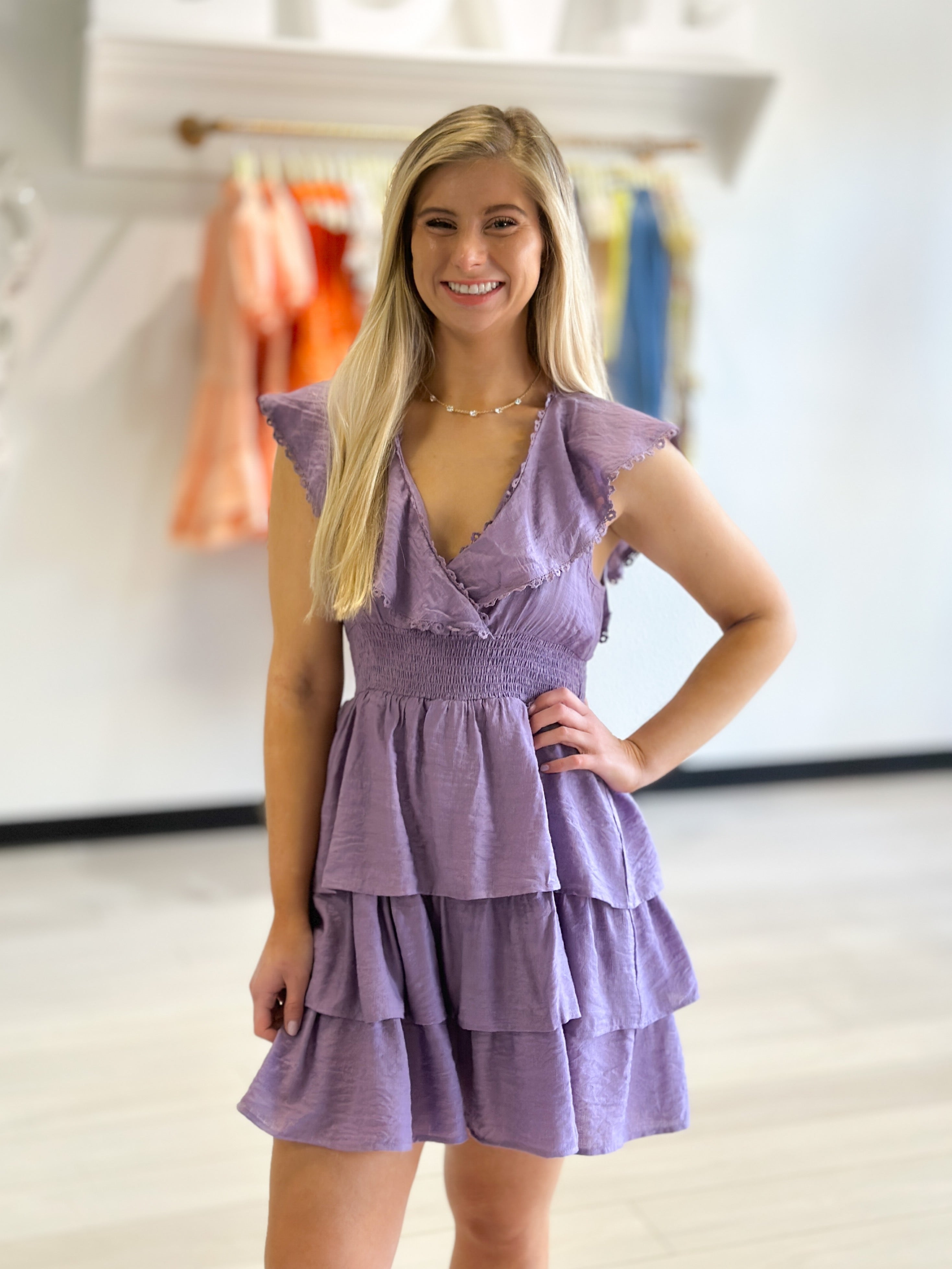 Summer Journey Lavender Dress