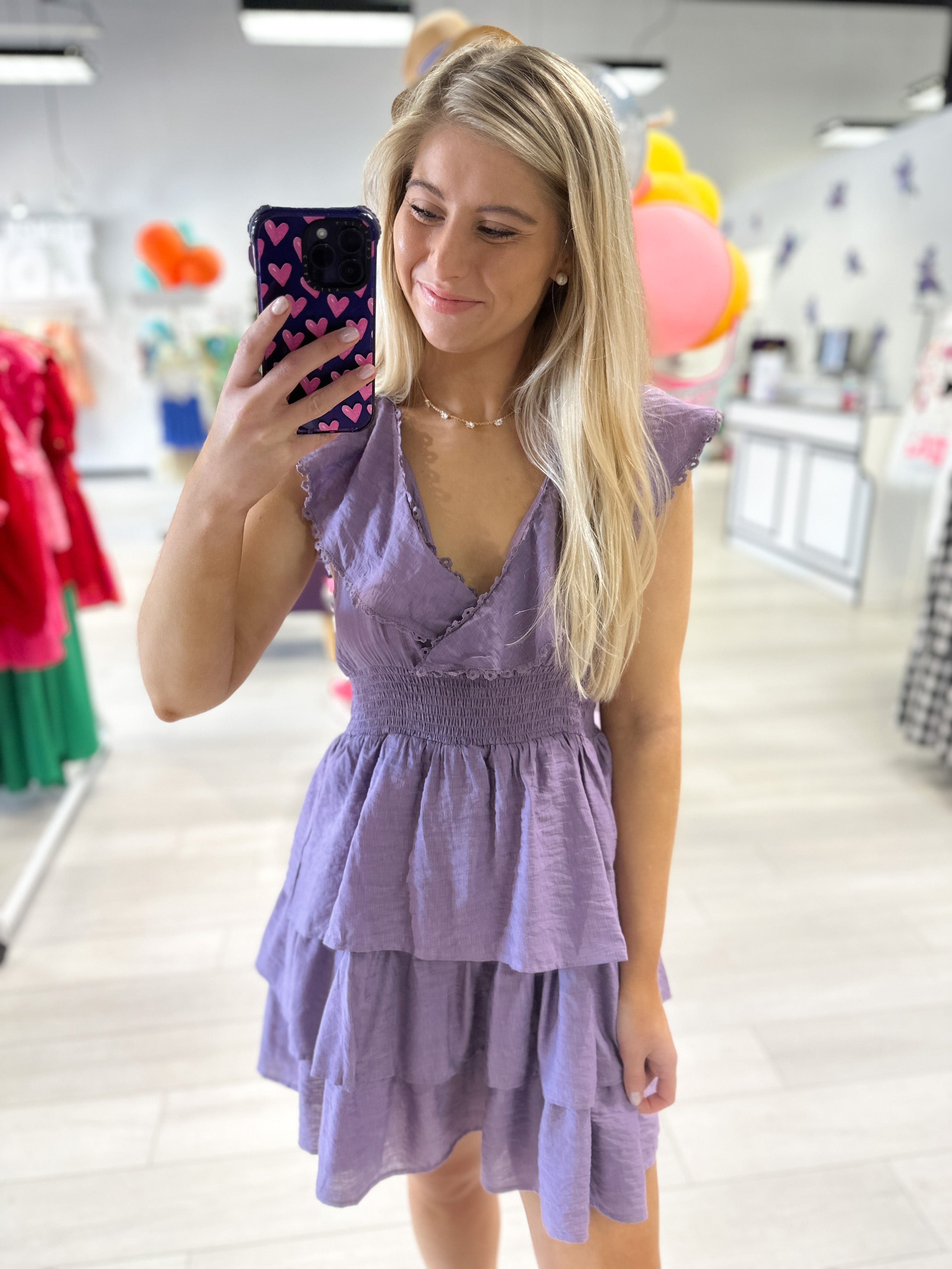 Summer Journey Lavender Dress