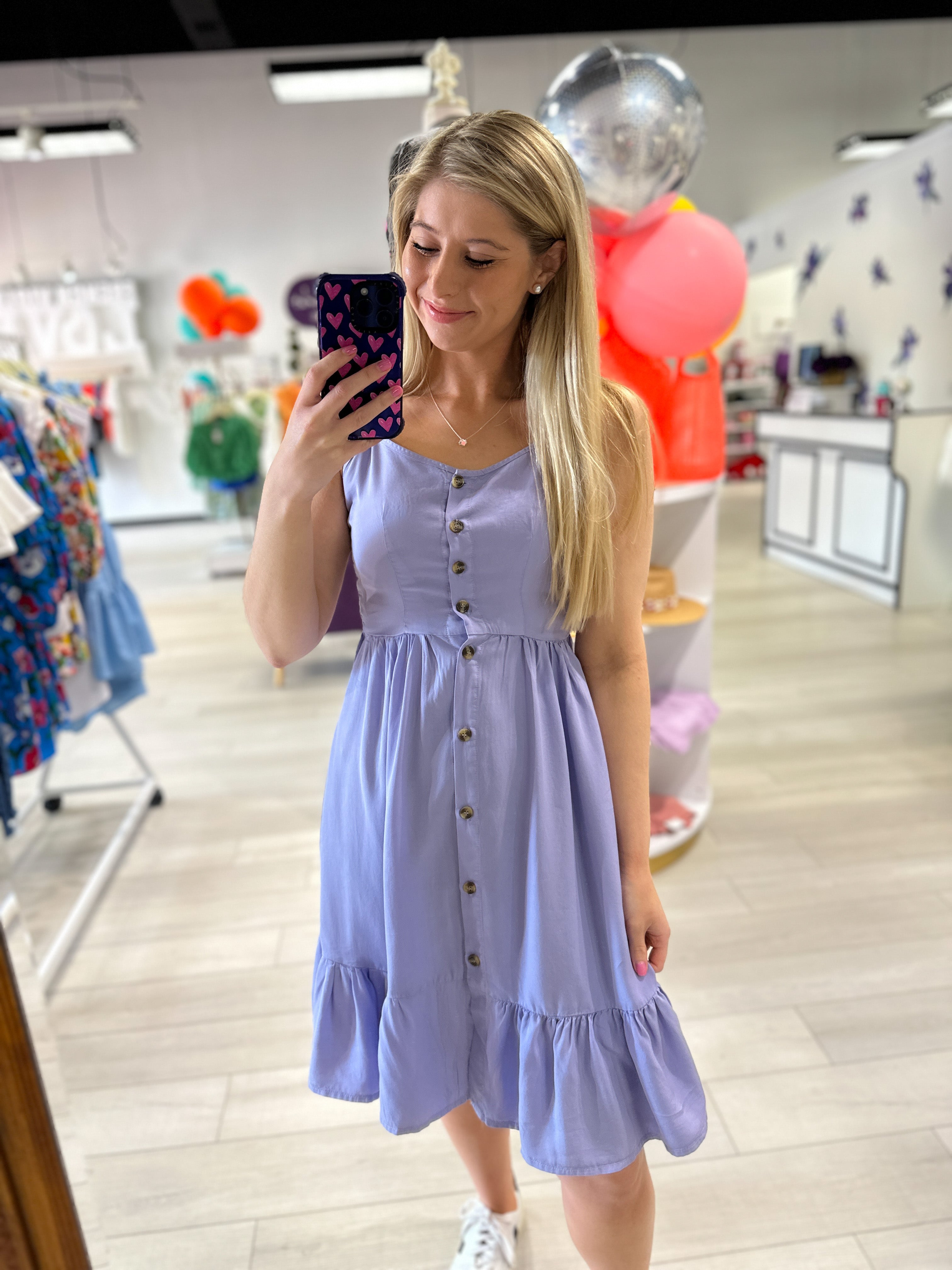 New Love Lavender Midi Dress