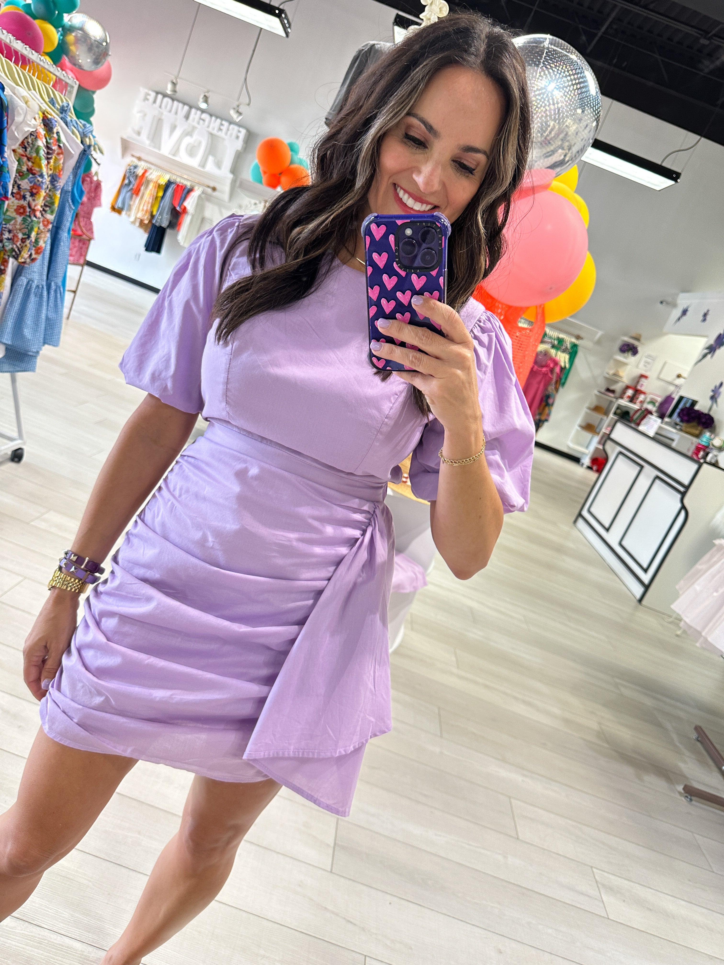 The Story Continues Lilac Dress