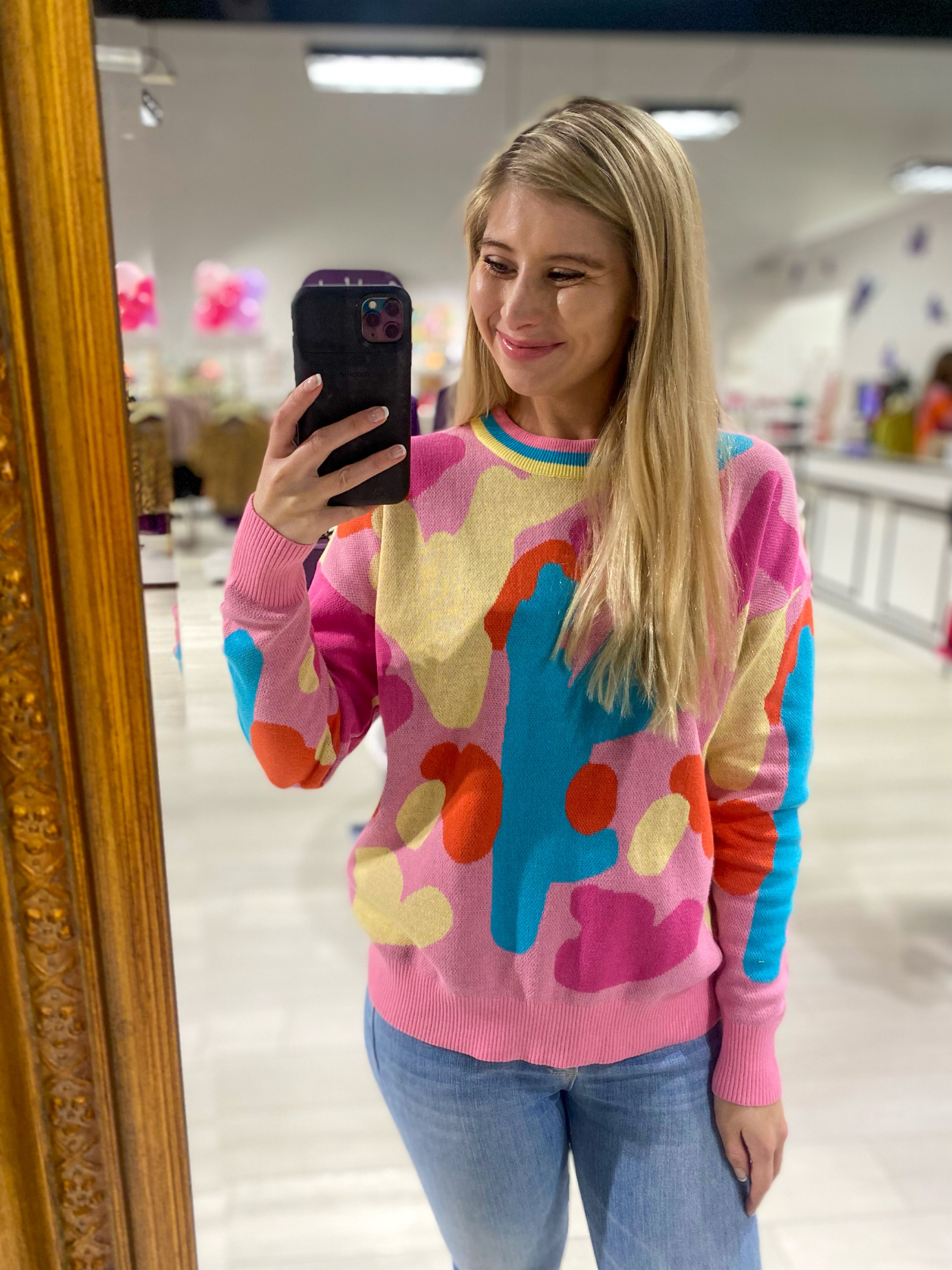 Puzzle Me This Sweater