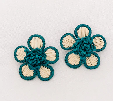 Periwinkle Flower Earrings