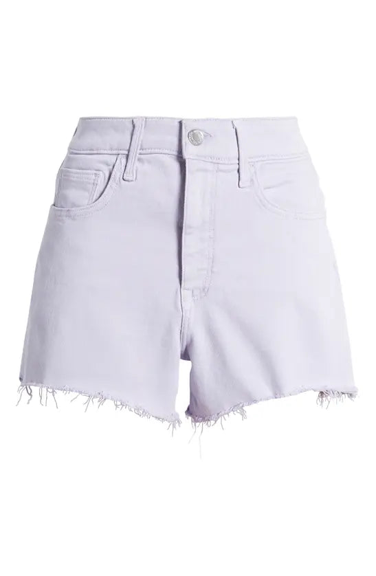 Rosie Lavender Denim Shorts