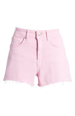 Rosie Pink Denim Shorts